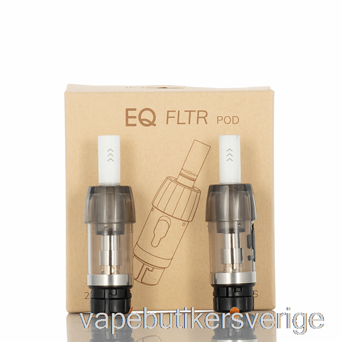 Vape Sverige Innokin Eq Fltr Utbytespods Eq-fltr Pod (integrerad Spole)